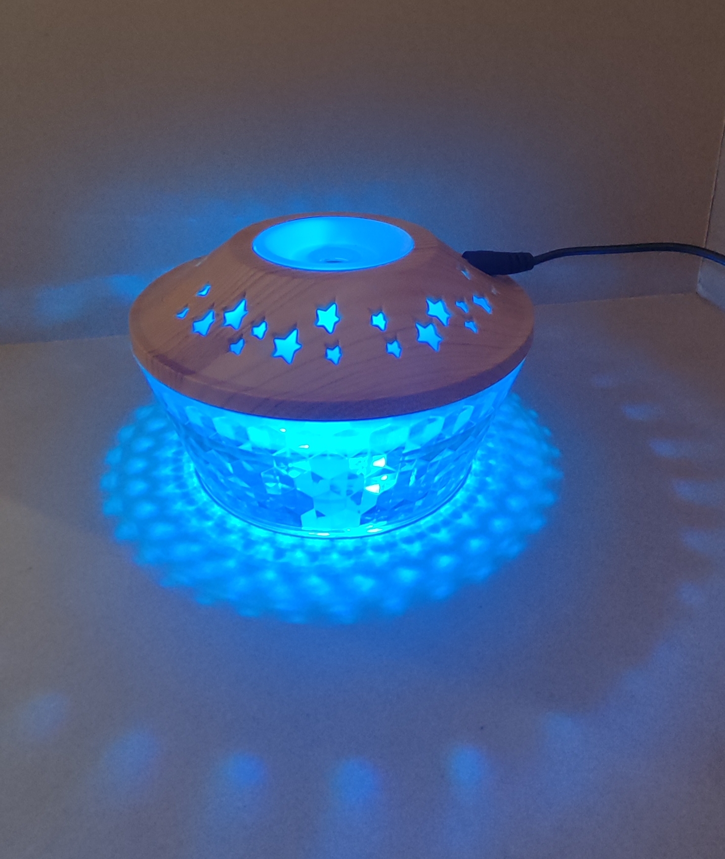 رطوبت ساز رایحه درمانی با قابلیت تغییر رنگ LED