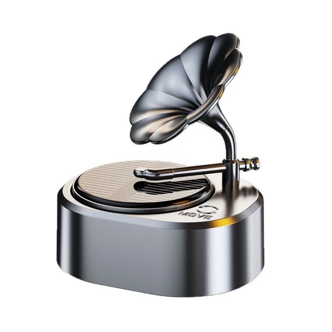 خوشبو کننده خورشیدی خودرو مدل گرامافون