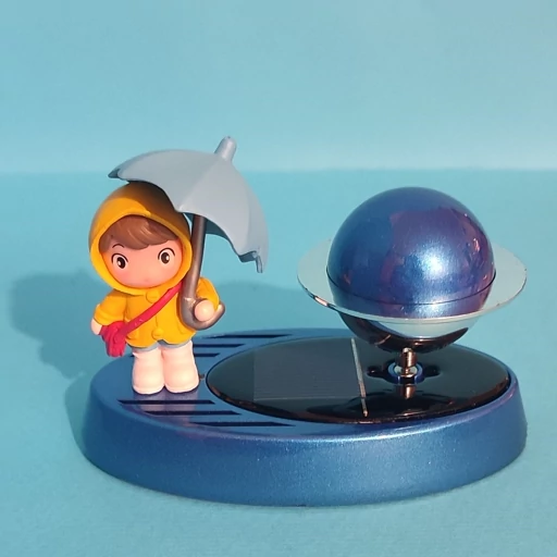 خوشبو کننده خورشیدی خودرو مدل دخترک و چتر